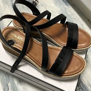 Leather Upper Sandals